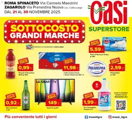 Anteprima dell'opuscolo Volantino Superstore dal negozio Oasi valido da 21/11/2025