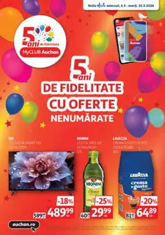 Previzualizarea de cataloage: Auchan Auchan Catalog aniversar valabil de la 04.03.2026