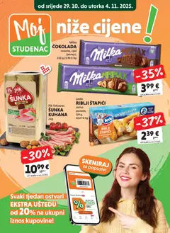 Pregled letka Katalog trgovine Studenac vrijedi od 29.10.2025