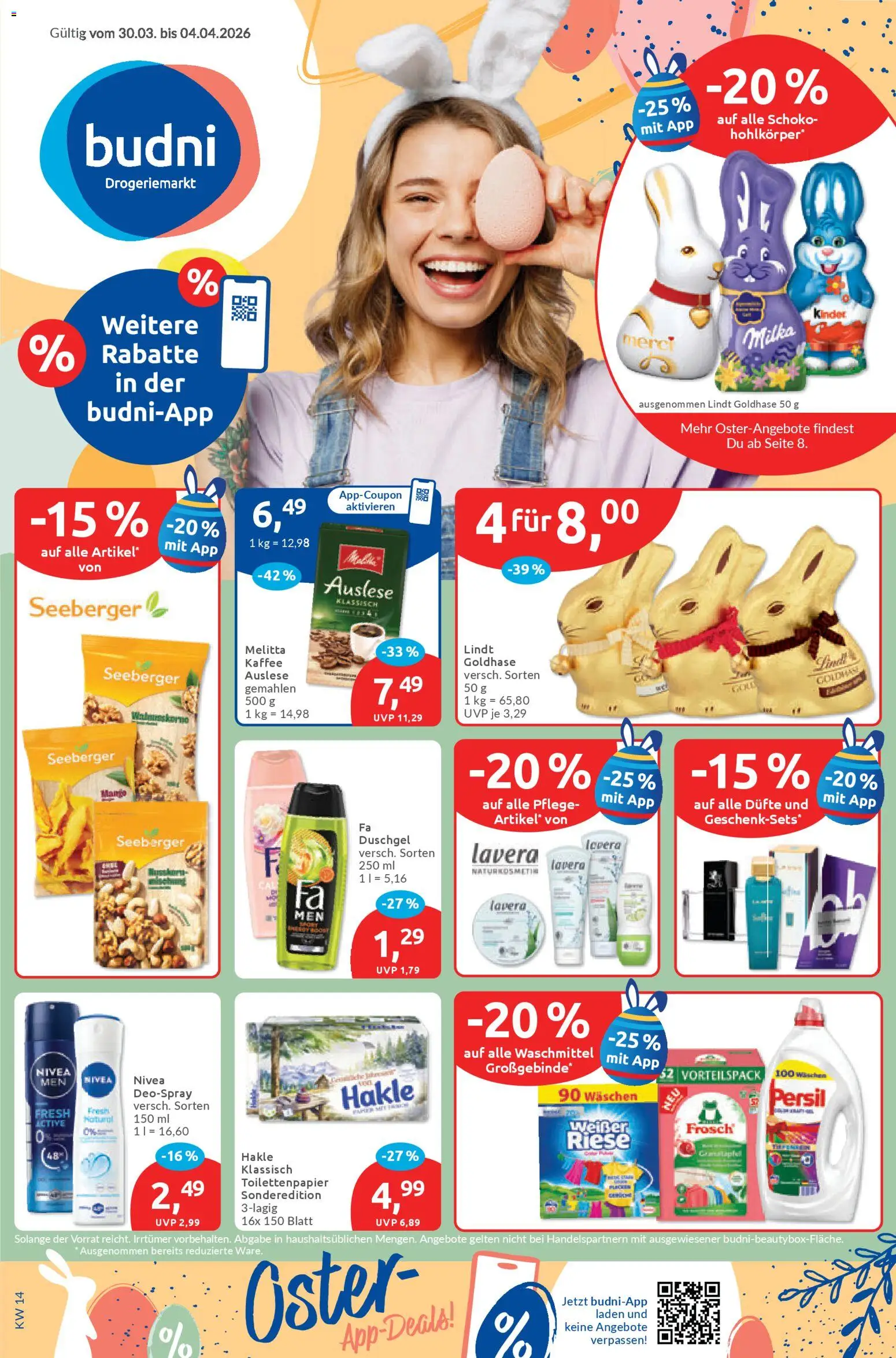 Vorschau von dem Prospekt des Geschäftes Budni, gültig ab dem 30.03.2026