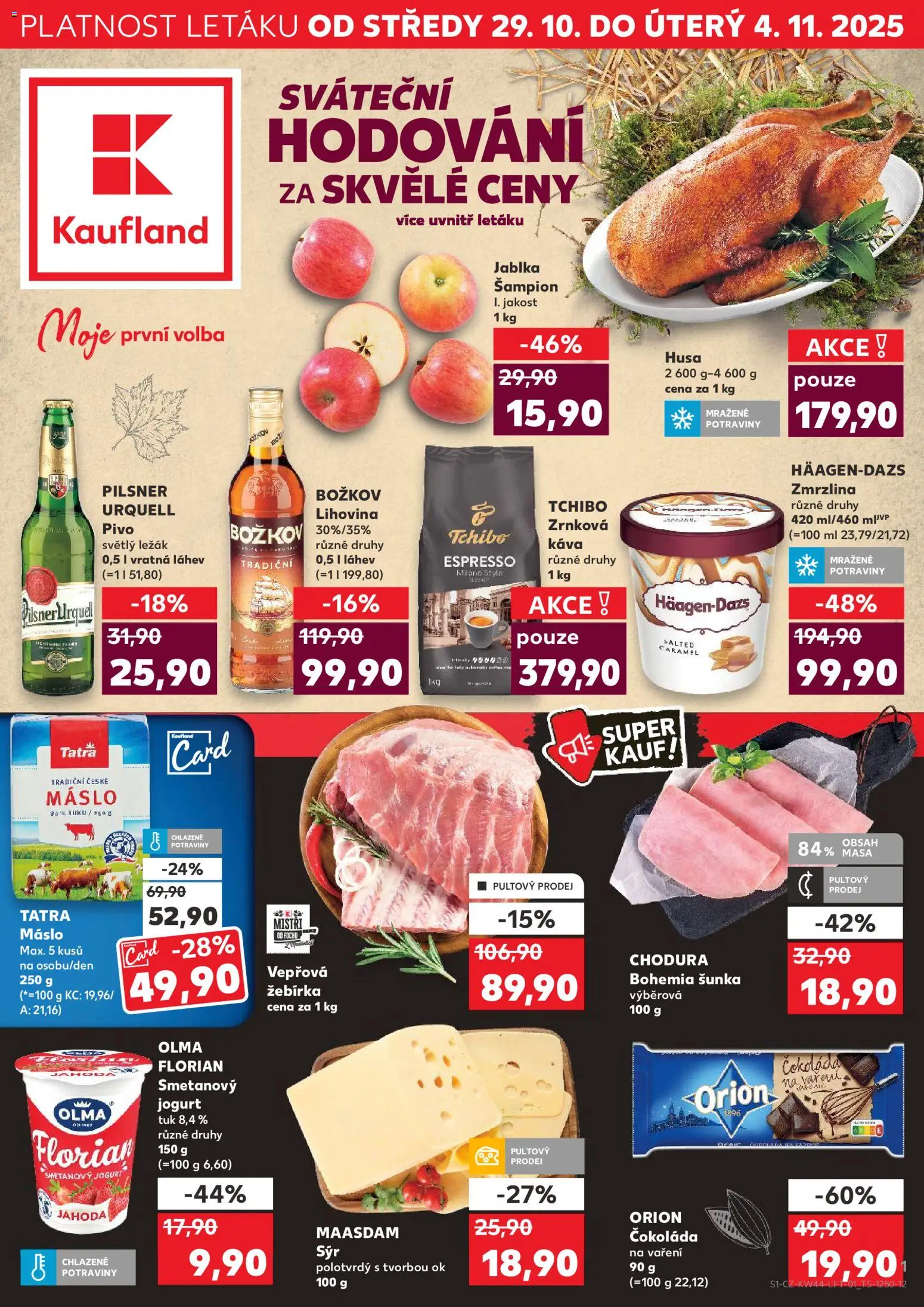  KAUFLAND Leták - Kolín (29.10.2025) příští týden 