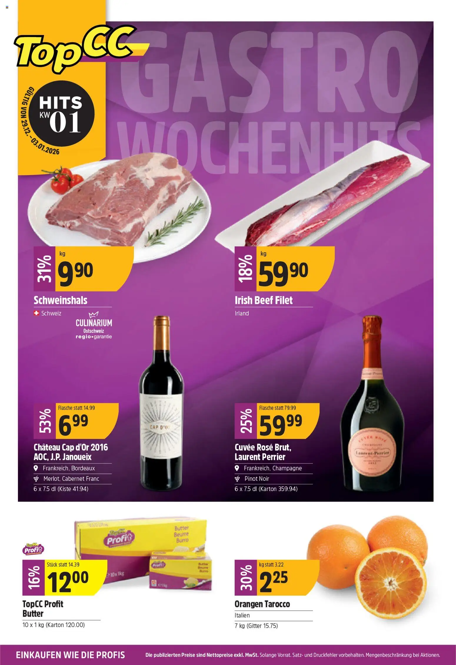 Vorschau des Merkblatts Aktionen vom Shop TopCC gültig von 29.12.2025 bis 03.01.2026