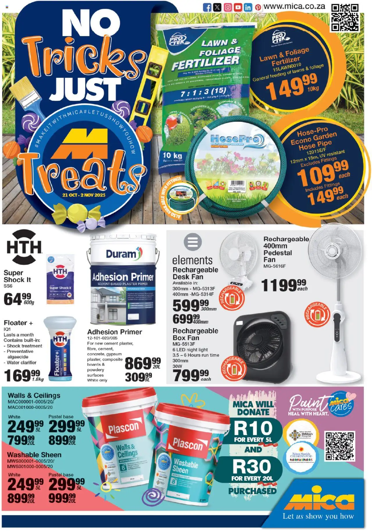 MICA Mica National October Special from 21/10 - 02/11/2025 > Promotions