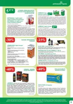 Ramunélés parduotuvės leidinio Leidinys galiojančio nuo 2025.11.01 peržiūra | puslapis: 5