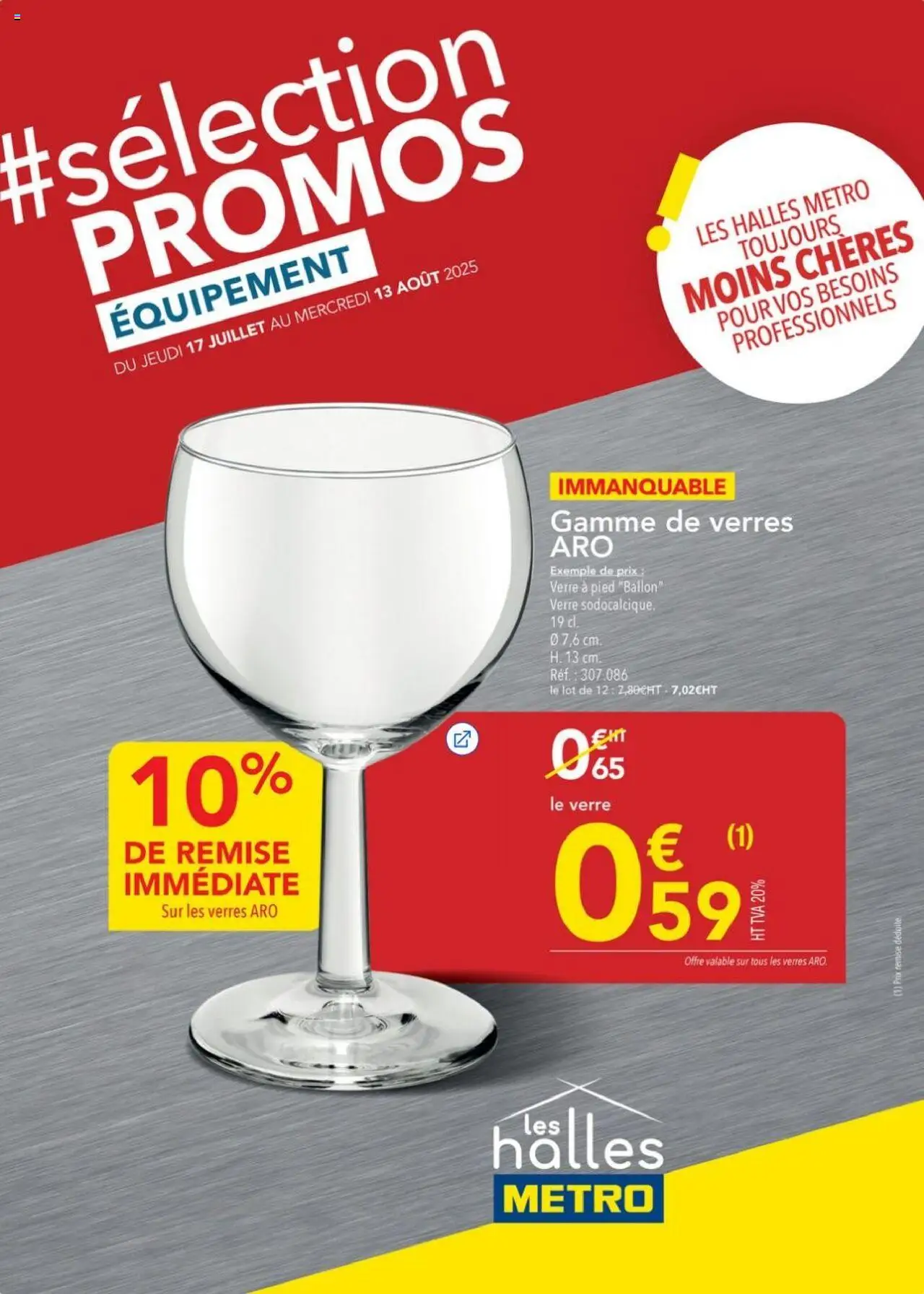 Sélection PROMOS Equipement de la boutique METRO valable du 17/07/2025 - Page numéro 1