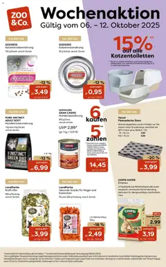 Vorschau von dem Prospekt des Geschäftes Zoo & co, gültig ab dem 06.10.2025