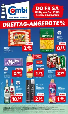 Vorschau von dem Prospekt des Geschäftes Combi, gültig ab dem 21.08.2025