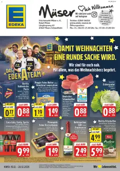 Vorschau von dem Prospekt des Geschäftes Edeka, gültig ab dem 15.12.2025