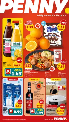 Vorschau von dem Prospekt des Geschäftes Penny, gültig ab dem 02.03.2026