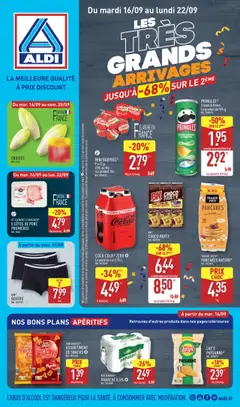 Prévisualisation de Catalogue de la semaine 38 du magasin Aldi formulaire valide 16/09/2025