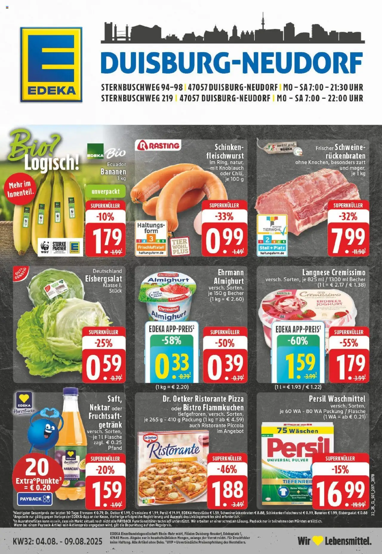 EDEKA Prospekt ab 03.08.2025 - Prospekt Duisburg Online