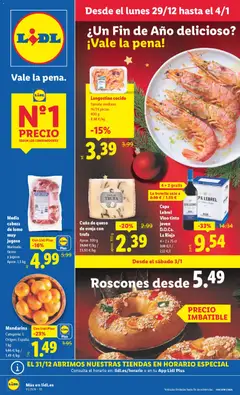 Vista previa del folleto de la tienda Lidl válido desde el 29/12/2025 