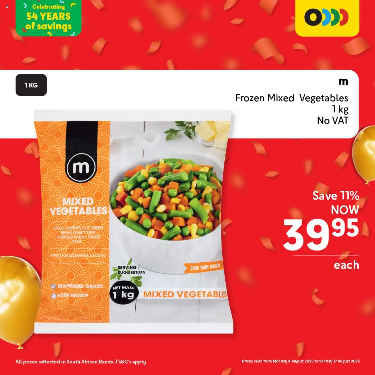 Makro Birthday Deals Stir fry from 04/08 - 17/08/2025 > Promotions