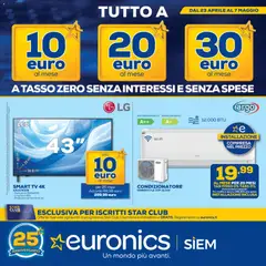 Anteprima dell'opuscolo Euronics volantino Tutto a... dal negozio Euronics valido da 23/04/2026