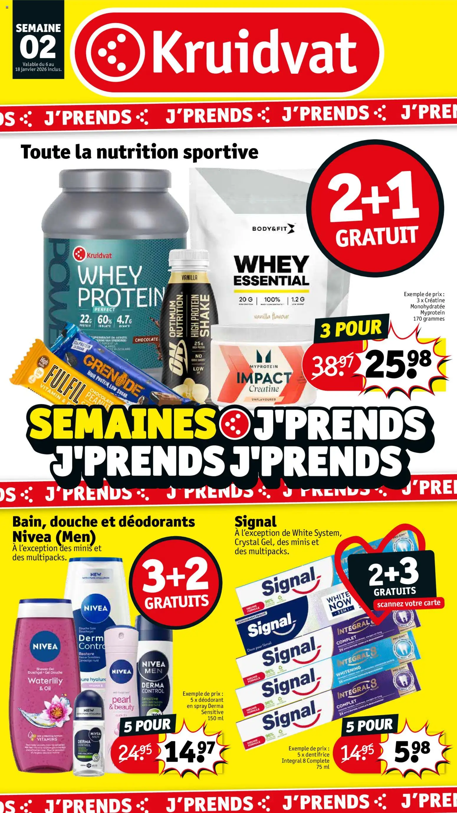 Voorbeeld van Folder de la semaine 2 van winkel Kruidvat geldig vanaf 06/01/2026