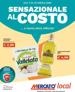 Anteprima dell'opuscolo Mercatò volantino Local dal negozio Mercatò valido da 07/04/2026