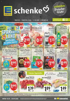 Vorschau von dem Prospekt des Geschäftes Edeka, gültig ab dem 14.09.2025
