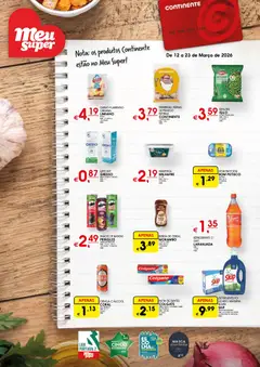 Pré-visualização do folheto da loja Meu Super válida a partir de 12/03/2026