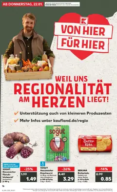 Vorschau von dem Prospekt des Geschäftes Kaufland, gültig ab dem 22.01.2026