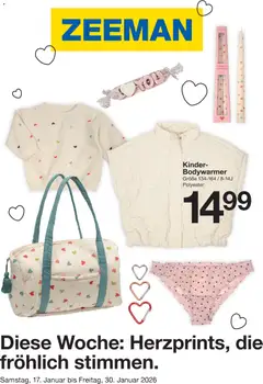 Vorschau von dem Prospekt des Geschäftes Zeeman, gültig ab dem 17.01.2026