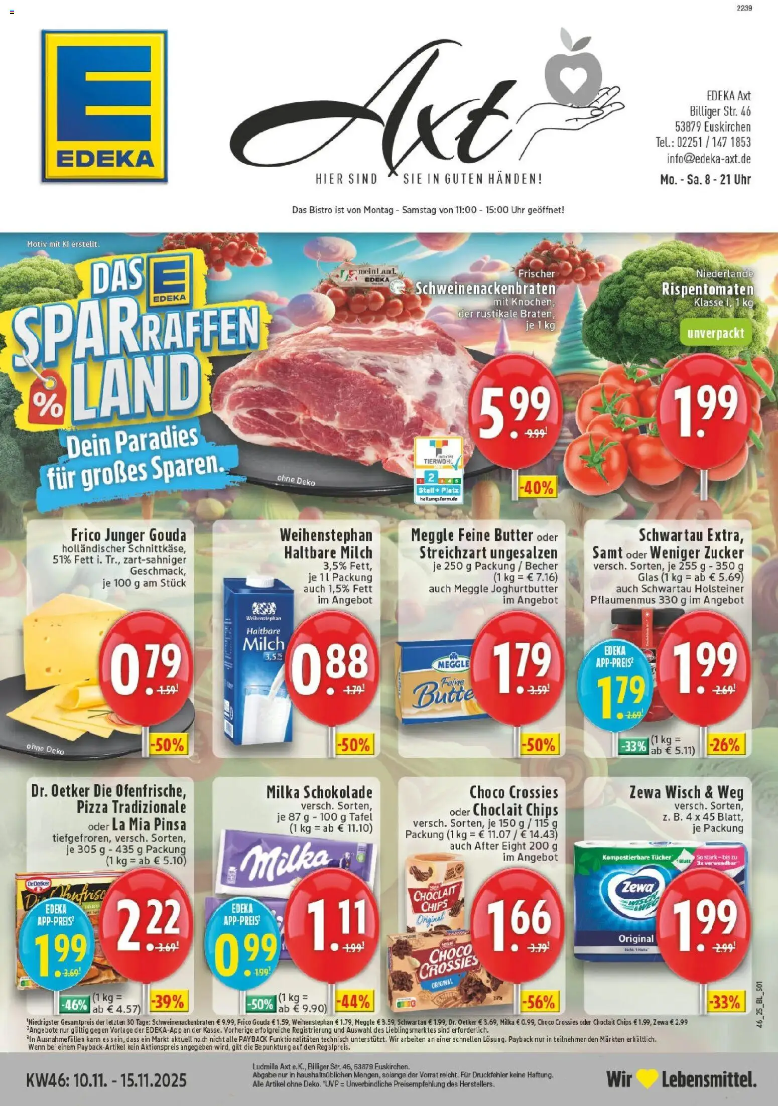 Vorschau von dem Prospekt des Geschäftes Edeka, gültig ab dem 10.11.2025