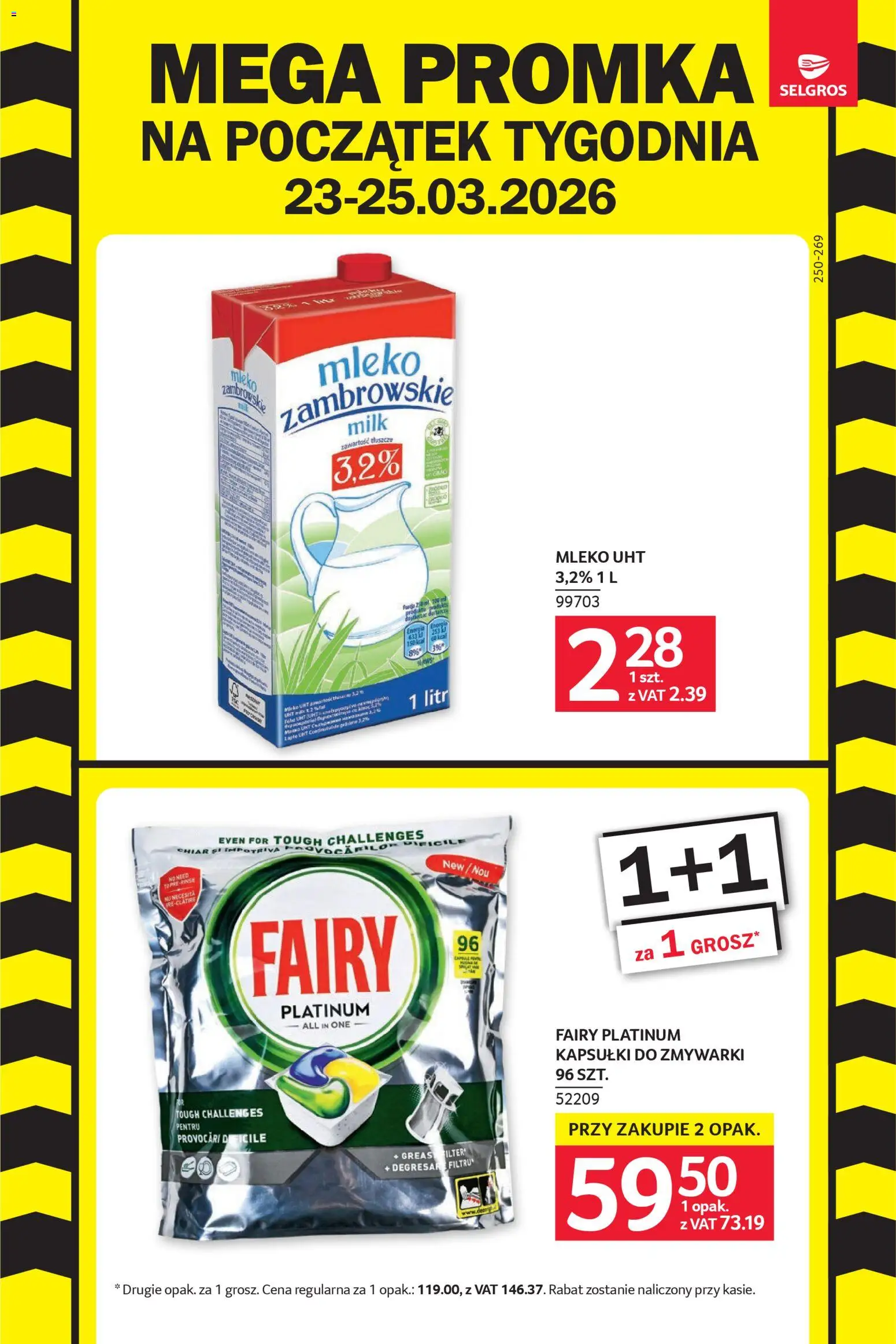 Pogląd gazetki "Selgros cash&carry gazetka - Mega Promka" ze sklepu Selgros cash&carry ważnej od 23.03.2026