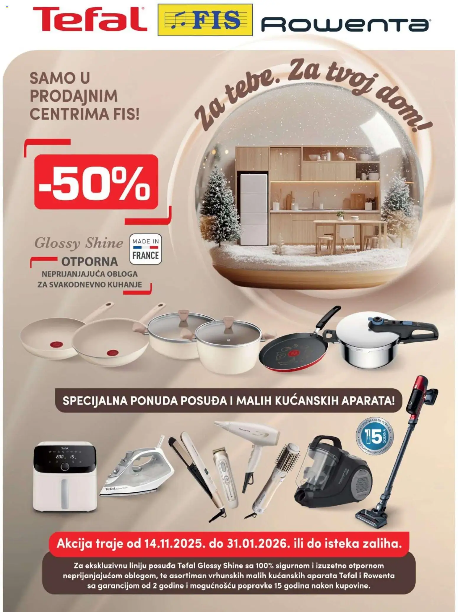 Pregled letka Katalog trgovine FIS vrijedi od 2025.12.23