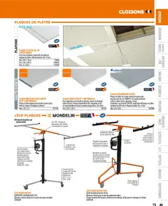 Prévisualisation de Catalogue du magasin Bricoman formulaire valide 19/03/2025 | Page: 75