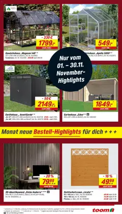 Vorschau von dem Prospekt des Geschäftes Toom Baumarkt, gültig ab dem 01.11.2025 | Seite: 7