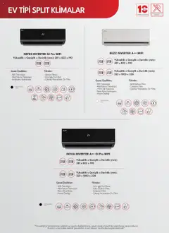 Vestel Beyaz Eşyalar Katalog 03.06.2025 - Broşürünün önizlemesi | Strana: 73