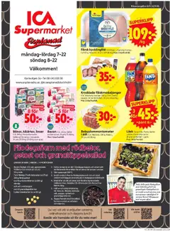 Förhandsgranska reklamblad Stockholm från butik ICA Supermarket gäller från 08/09/2025