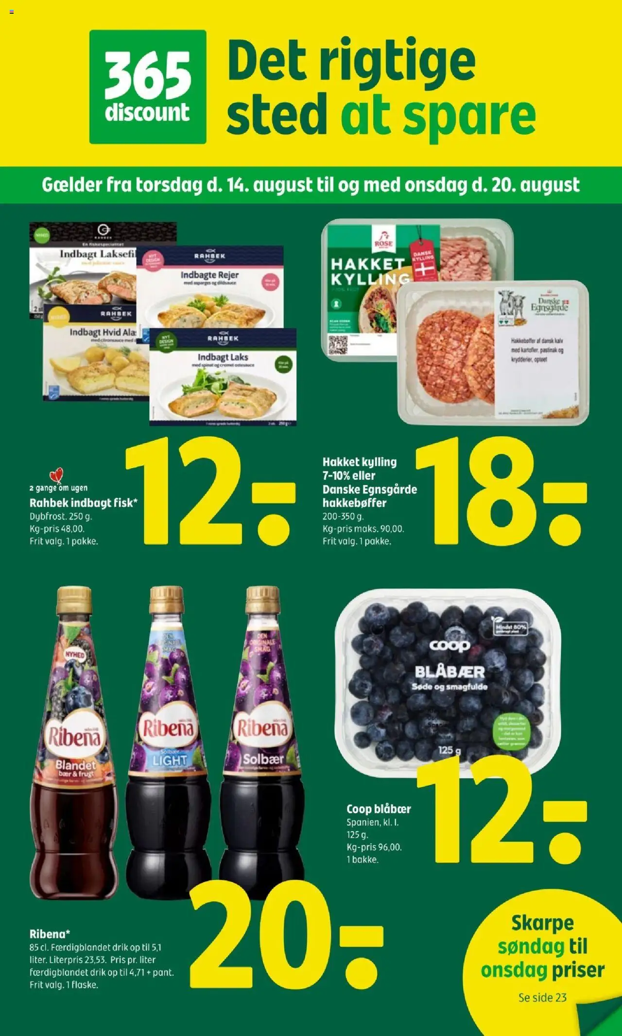 Coop 365 tilbudsavis gyldig fra 14/08/2025 - side 1