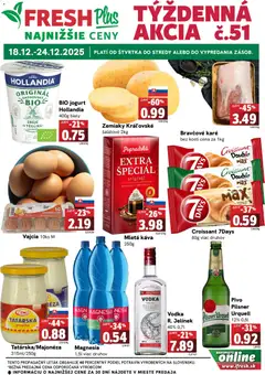 Náhľad Fresh letáku platného od 18.12.2025