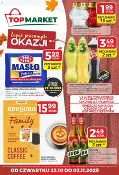 Pogląd gazetki "Gazetka" ze sklepu Top Market ważnej od 23.10.2025