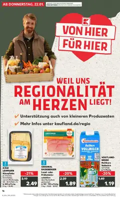 Vorschau von dem Prospekt des Geschäftes Kaufland, gültig ab dem 22.01.2026