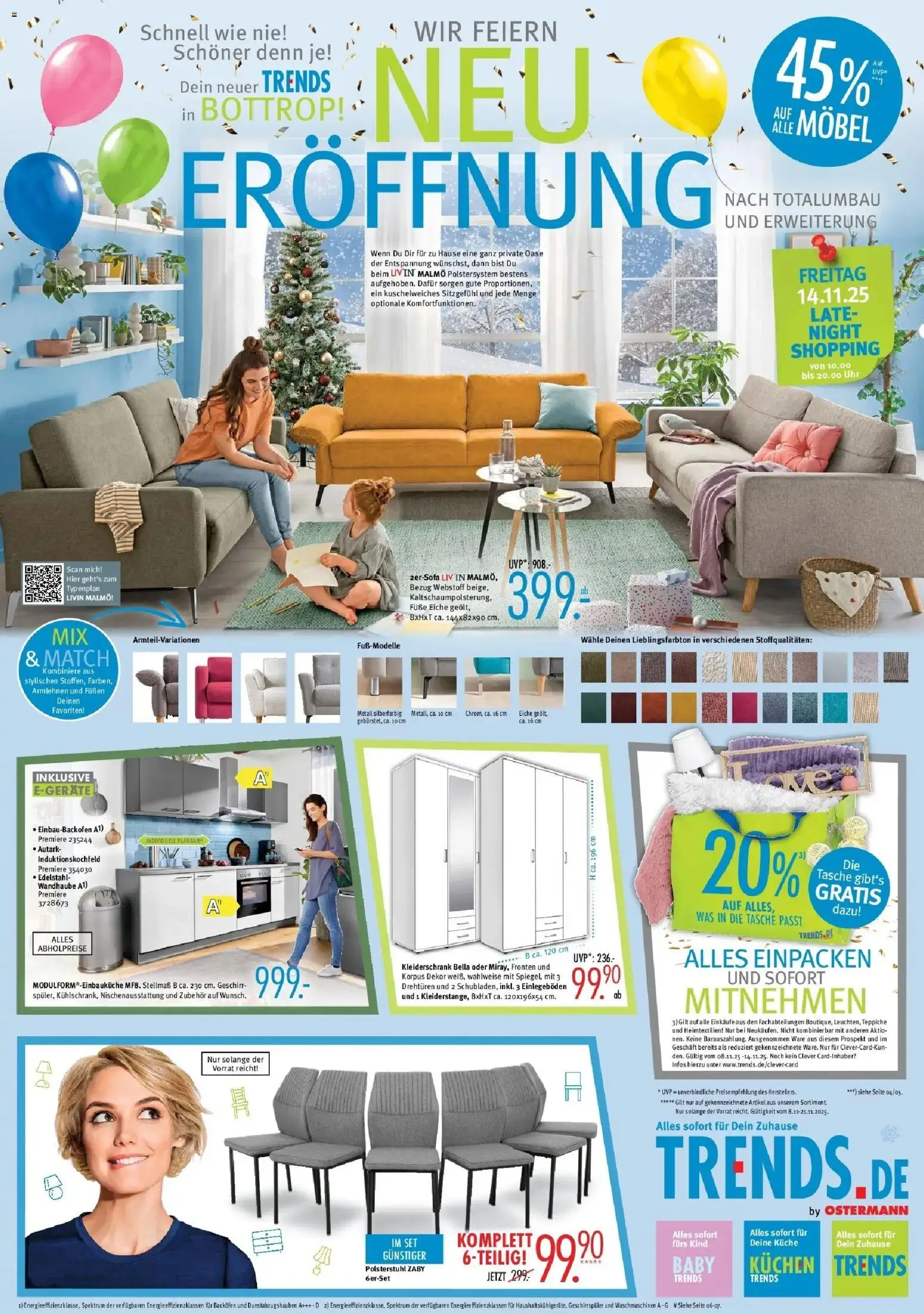 Vorschau von dem Prospekt des Geschäftes Trends, gültig ab dem 08.11.2025