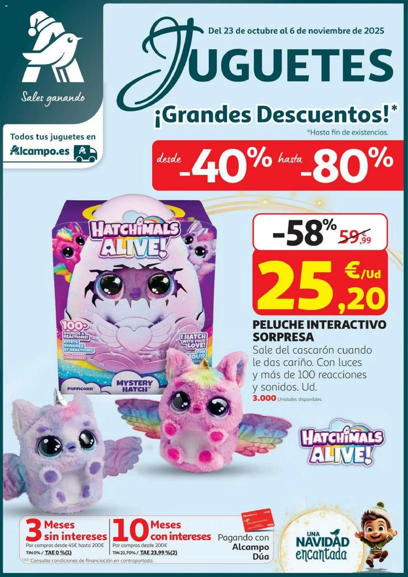 Alcampo folleto 23/10/2025 - 06/11/2025 > HP Juguetes 