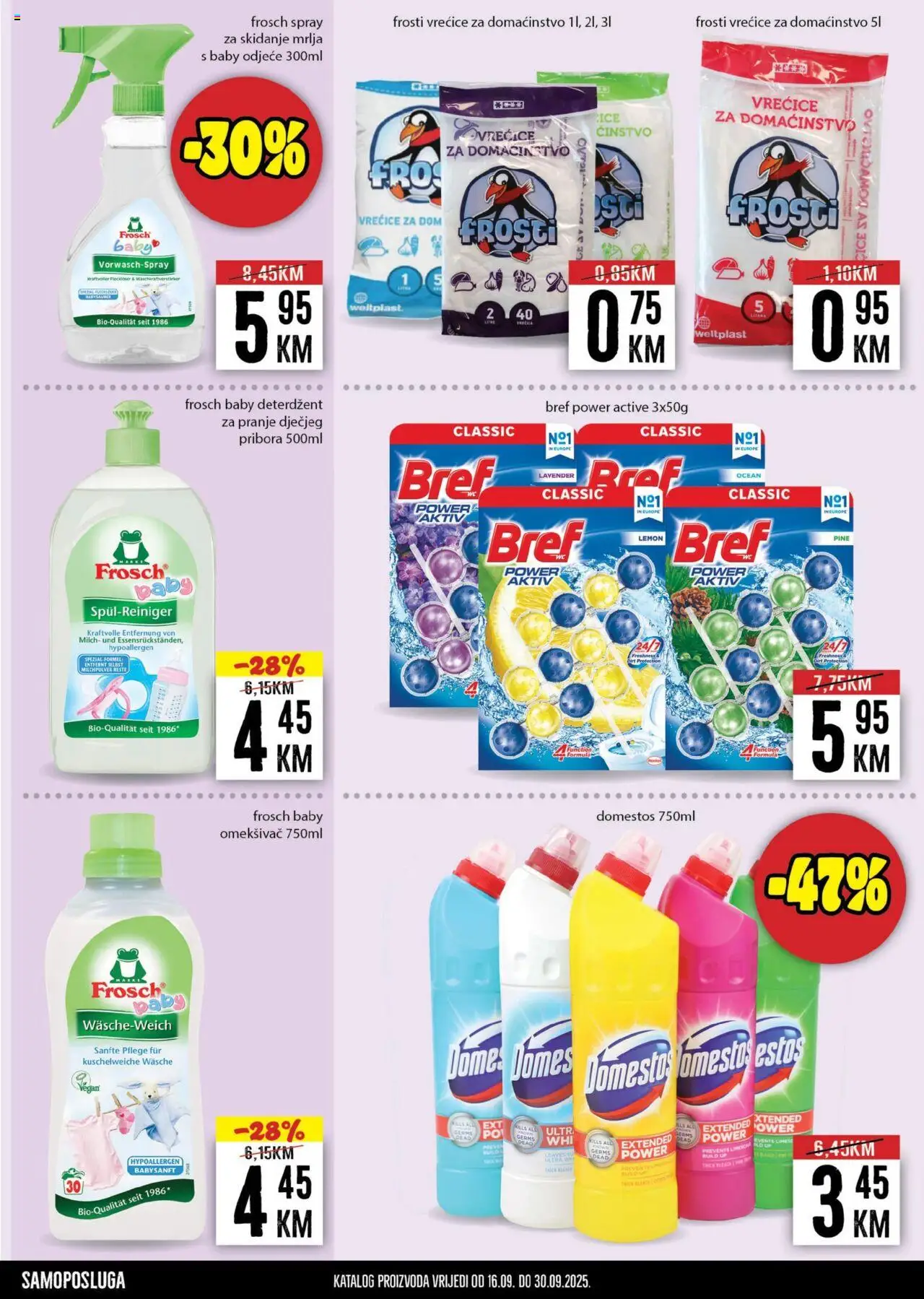 Pregled letka Katalog trgovine Prodex vrijedi od 2025.09.16