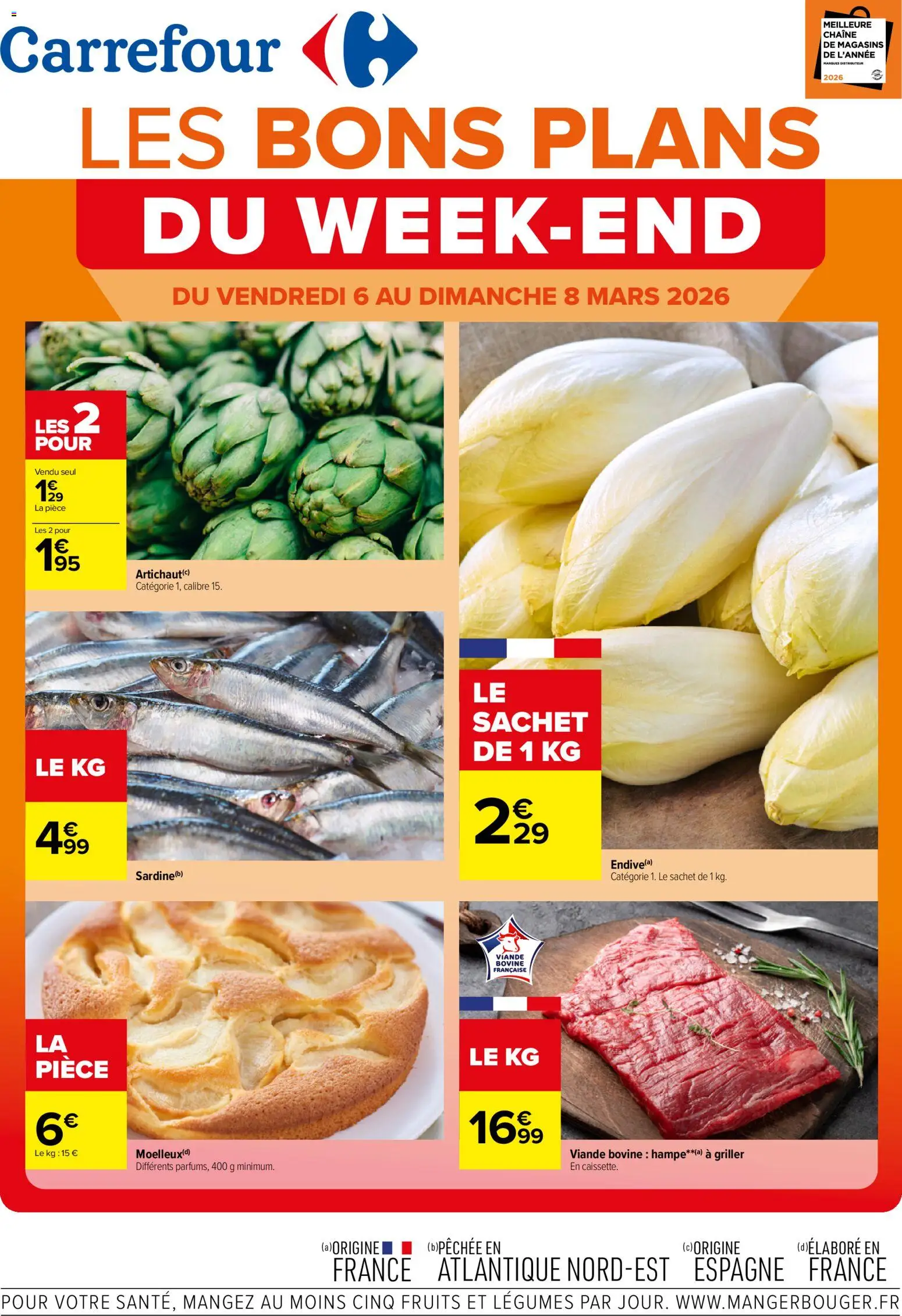 Prévisualisation de Carrefour Les bons plans du week-end nord du magasin Carrefour formulaire valide 06/03/2026