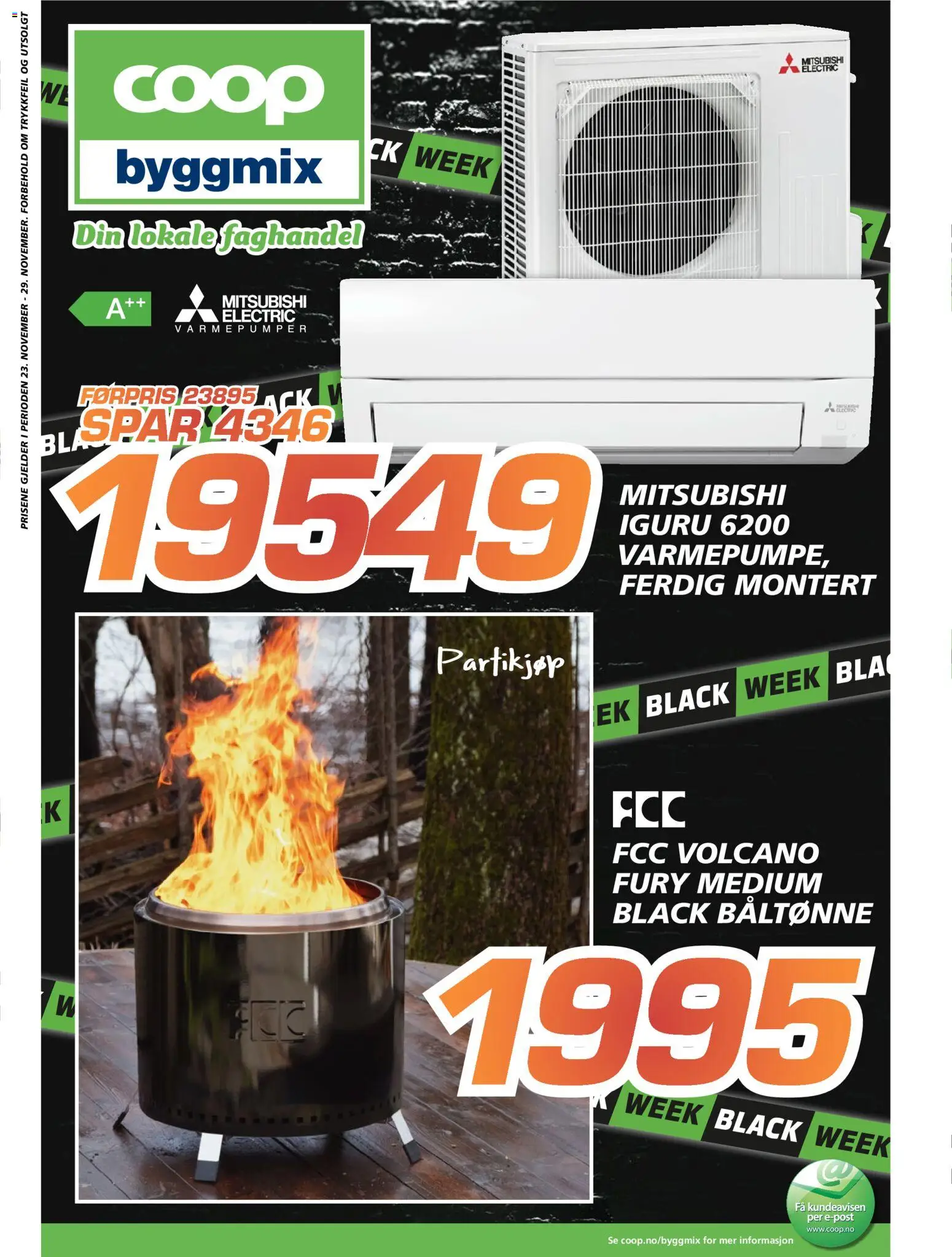 Forhåndsvis Kundeavis fra butikk Coop Byggmix gyldig fra 24/11/2025