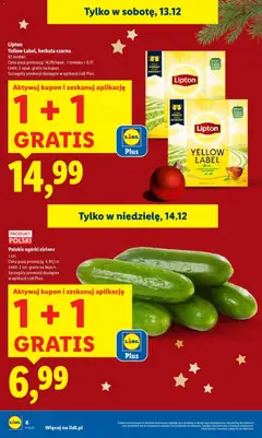 Pogląd gazetki "Gazetka" ze sklepu Lidl ważnej od 11.12.2025 | Strona: 6