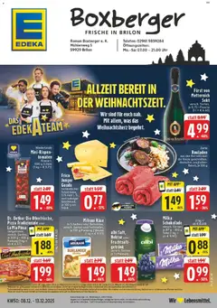 Vorschau von dem Prospekt des Geschäftes Edeka, gültig ab dem 07.12.2025