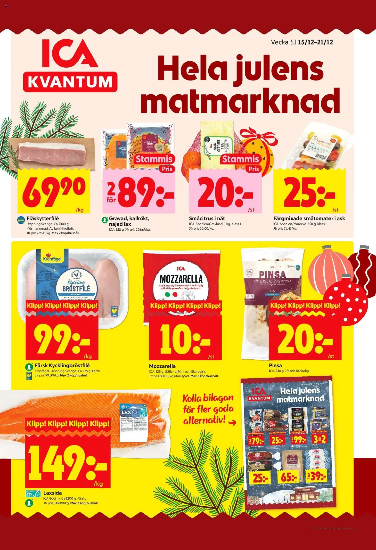 Förhandsgranska reklamblad Boden från butik ICA Kvantum gäller från 15/12/2025