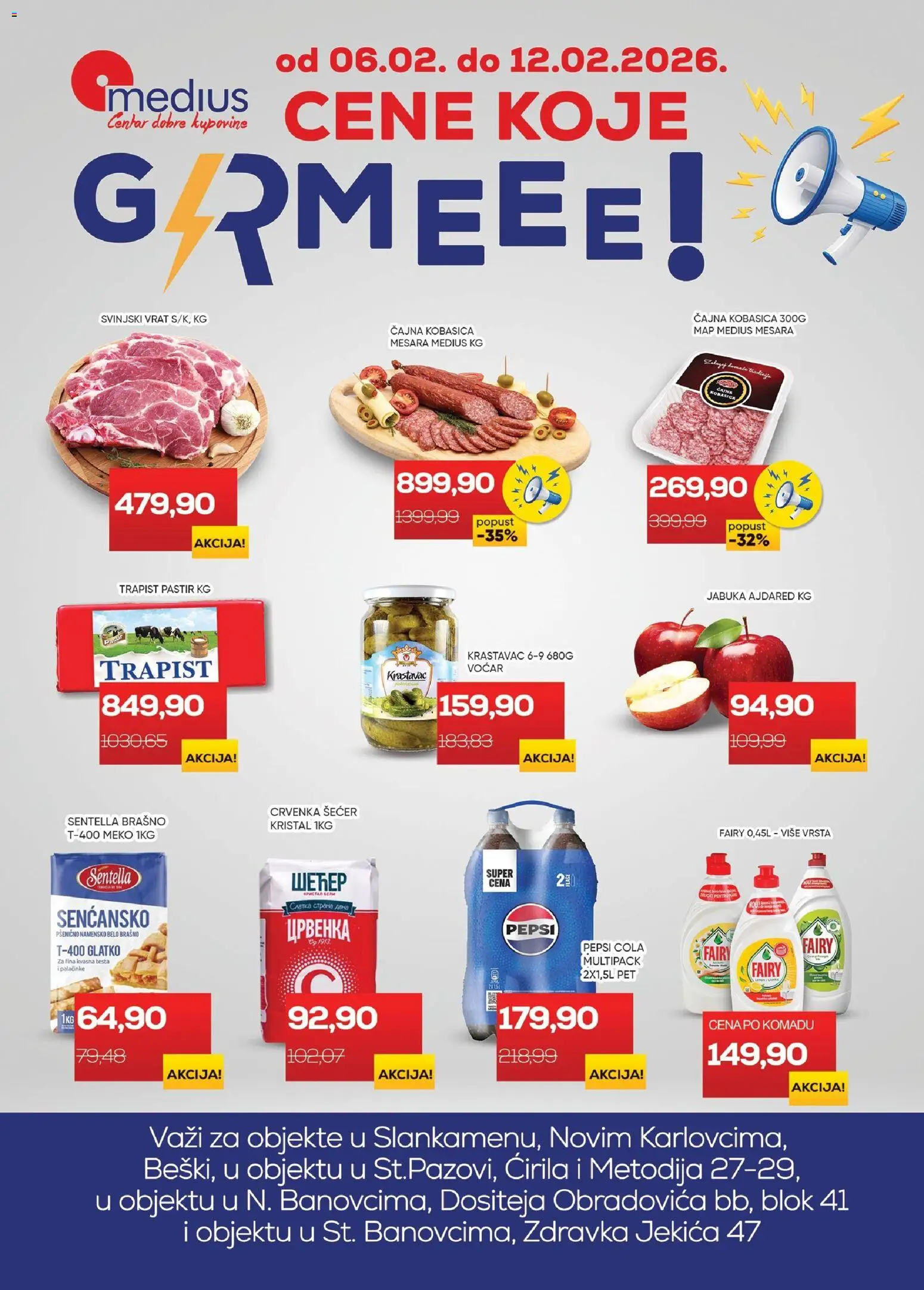 Pregled Medius kataloga - važi od 06.02.2026