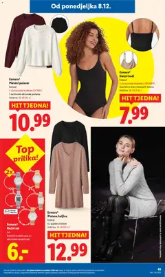 Pregled letka Katalog trgovine Lidl vrijedi od 08.12.2025 | Stranica: 45