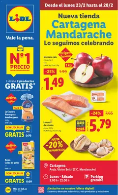 Vista previa del folleto de la tienda Lidl válido desde el 23/02/2026 