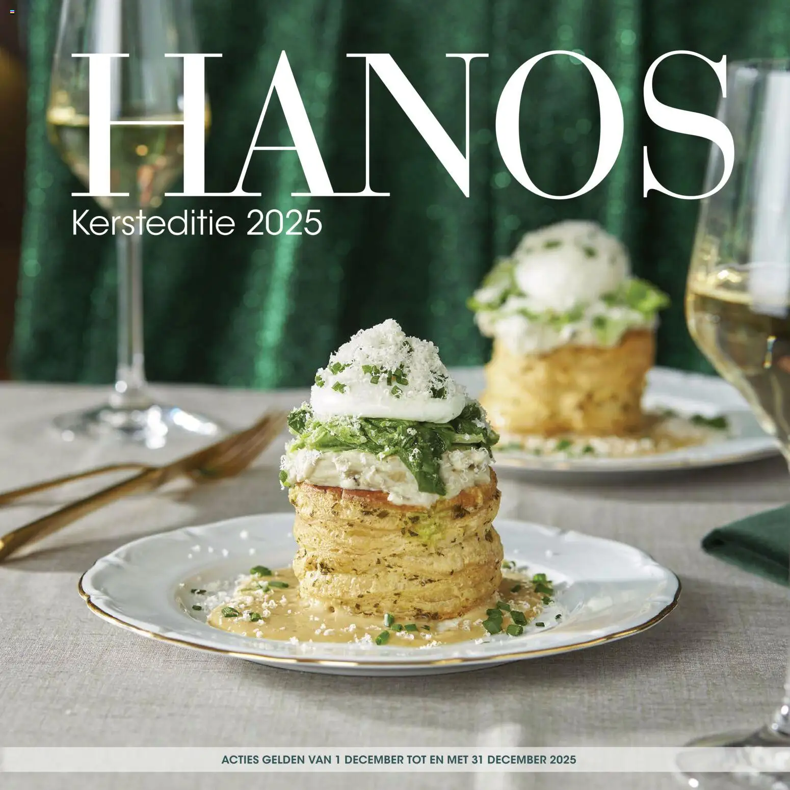 Voorbeeld van Kersteditie 2025 van winkel Hanos geldig vanaf 01-12-2025