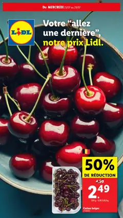 Prévisualisation de Folder de la semaine 30 du magasin Lidl formulaire valide 23/07/2025