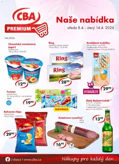 Náhled nabídky: CBA CBA leták - Premium platný od 08.04.2026