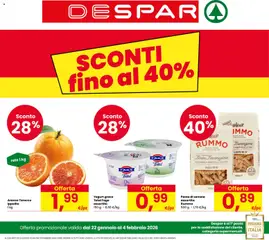 Anteprima dell'opuscolo Volantino Misano Adriatico dal negozio Despar valido da 22/01/2026